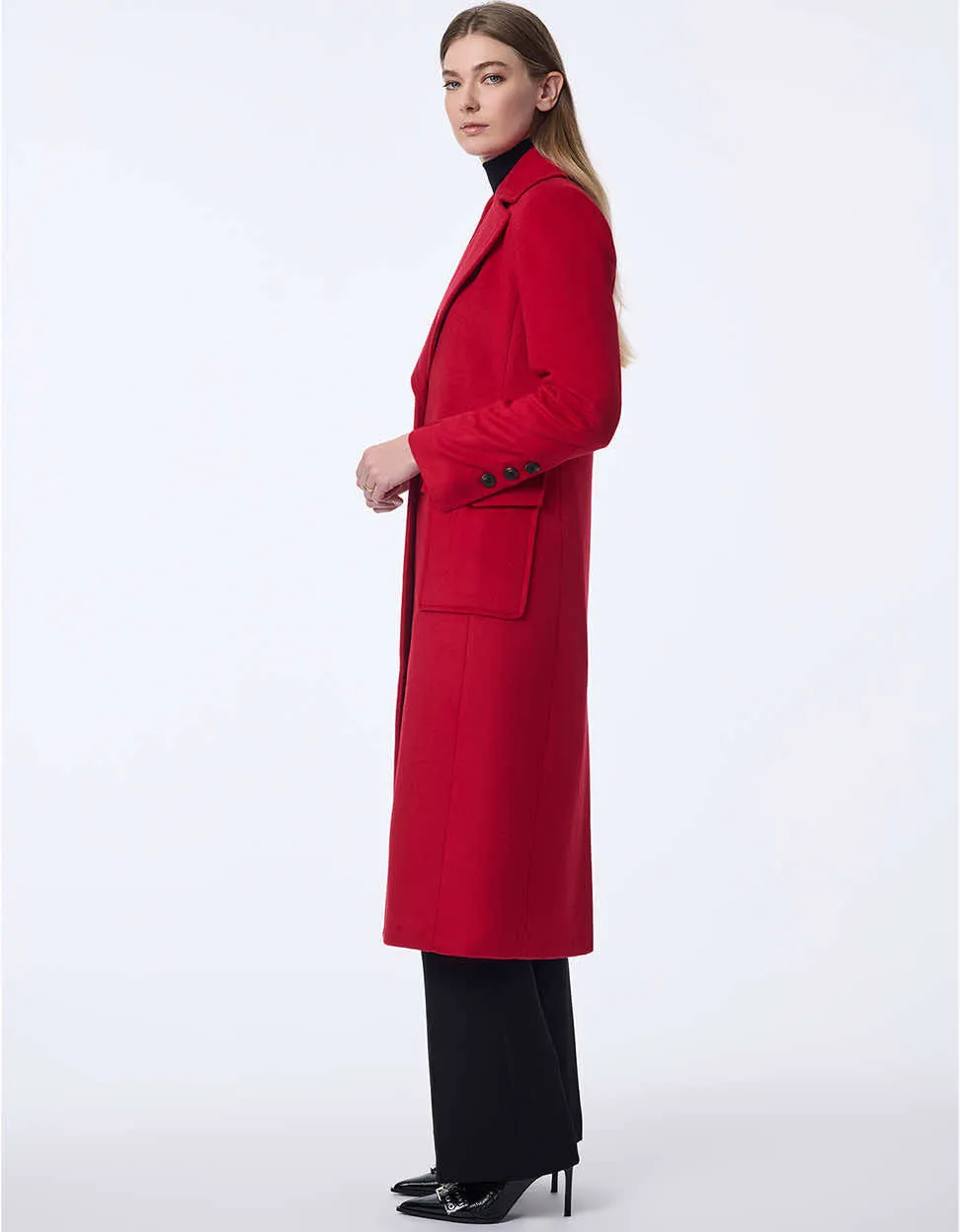Cascade Wool Coat sold by Bernardo product image thumbnail 4