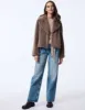Luxe Line Faux Fur Coat sold by Bernardo