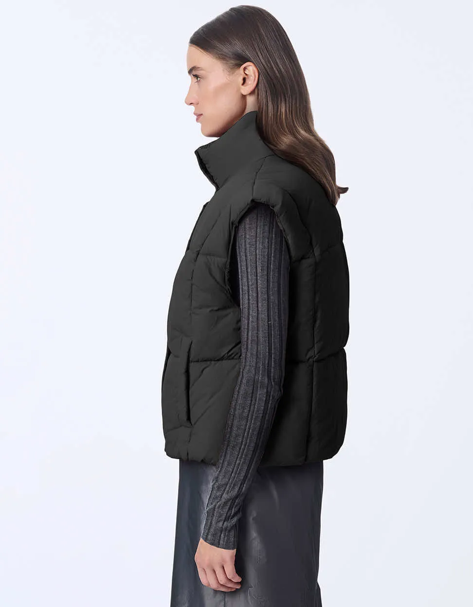 Vortex Snap Puffer Vest sold by Bernardo product image thumbnail 4