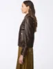 Aviator Classic Leather Bomber Jacket sold by Bernardo