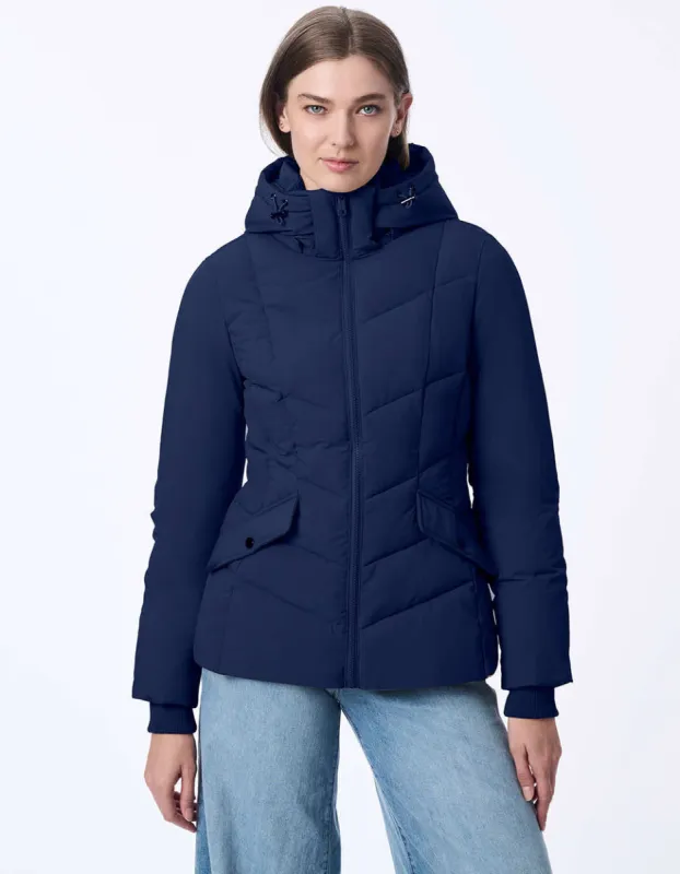 Horizon Hooded Puffer Jacket sold by Bernardo