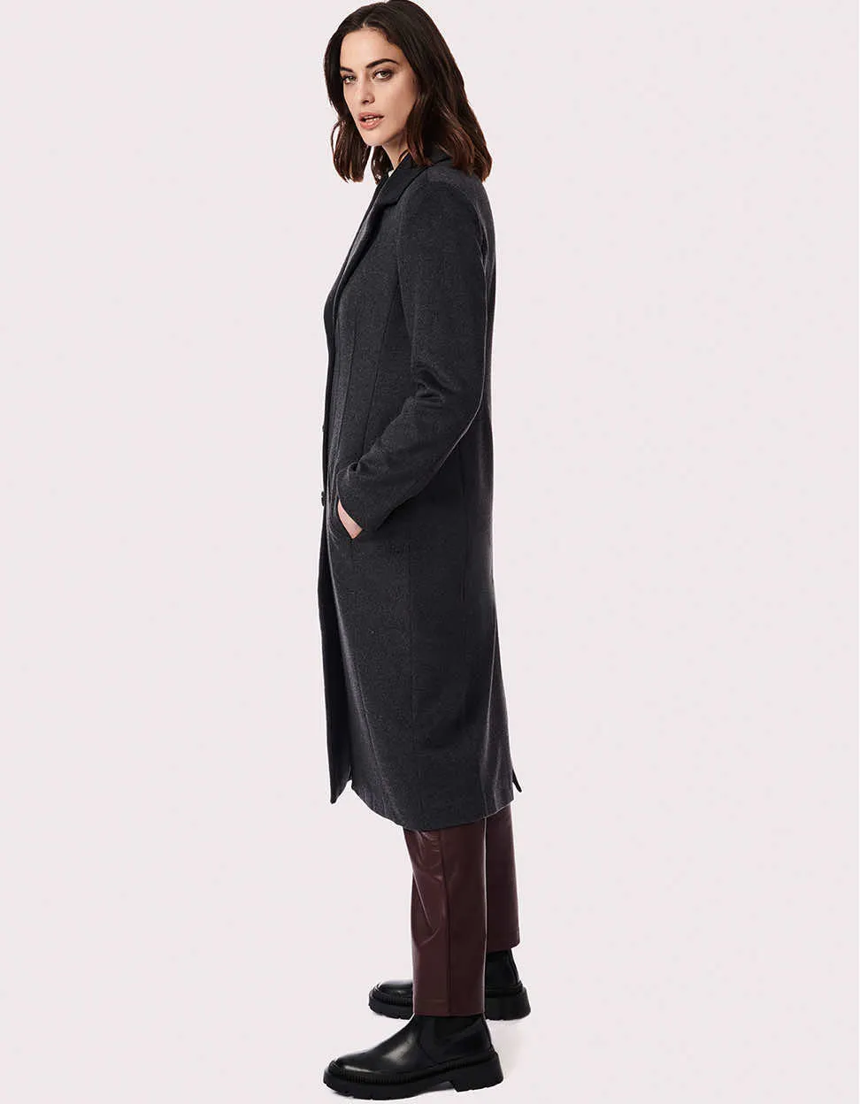 City Chic Long Wool Coat for Women sold by Bernardo product image thumbnail 4