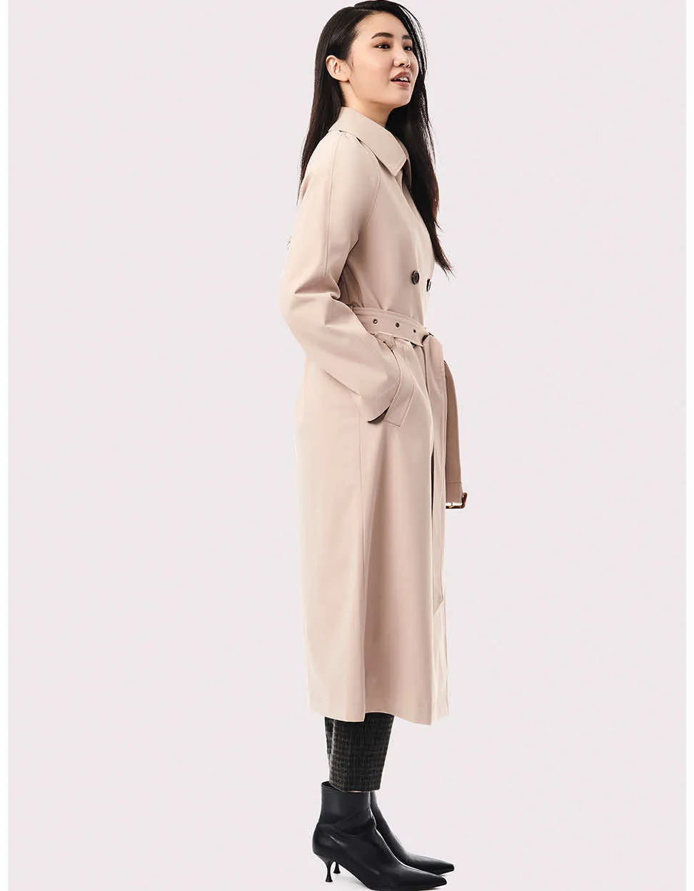 On the Go Belted Trench Rain Coat sold by Bernardo product image thumbnail 3