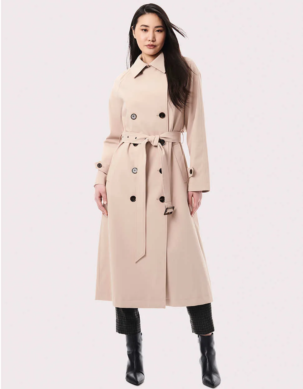 On the Go Belted Trench Rain Coat sold by Bernardo
