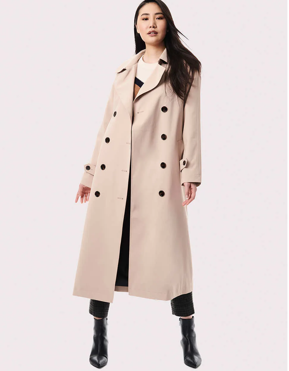 On the Go Belted Trench Rain Coat sold by Bernardo product image thumbnail 2