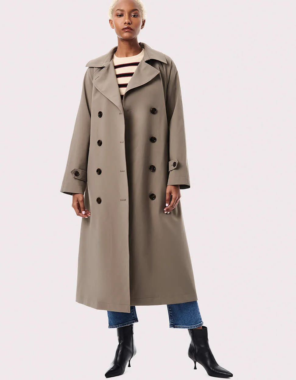 On the Go Belted Trench Rain Coat sold by Bernardo product image thumbnail 2