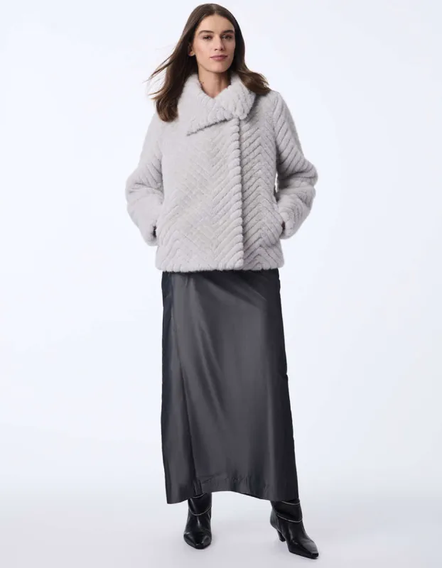 Echelon Faux Fur Coat sold by Bernardo