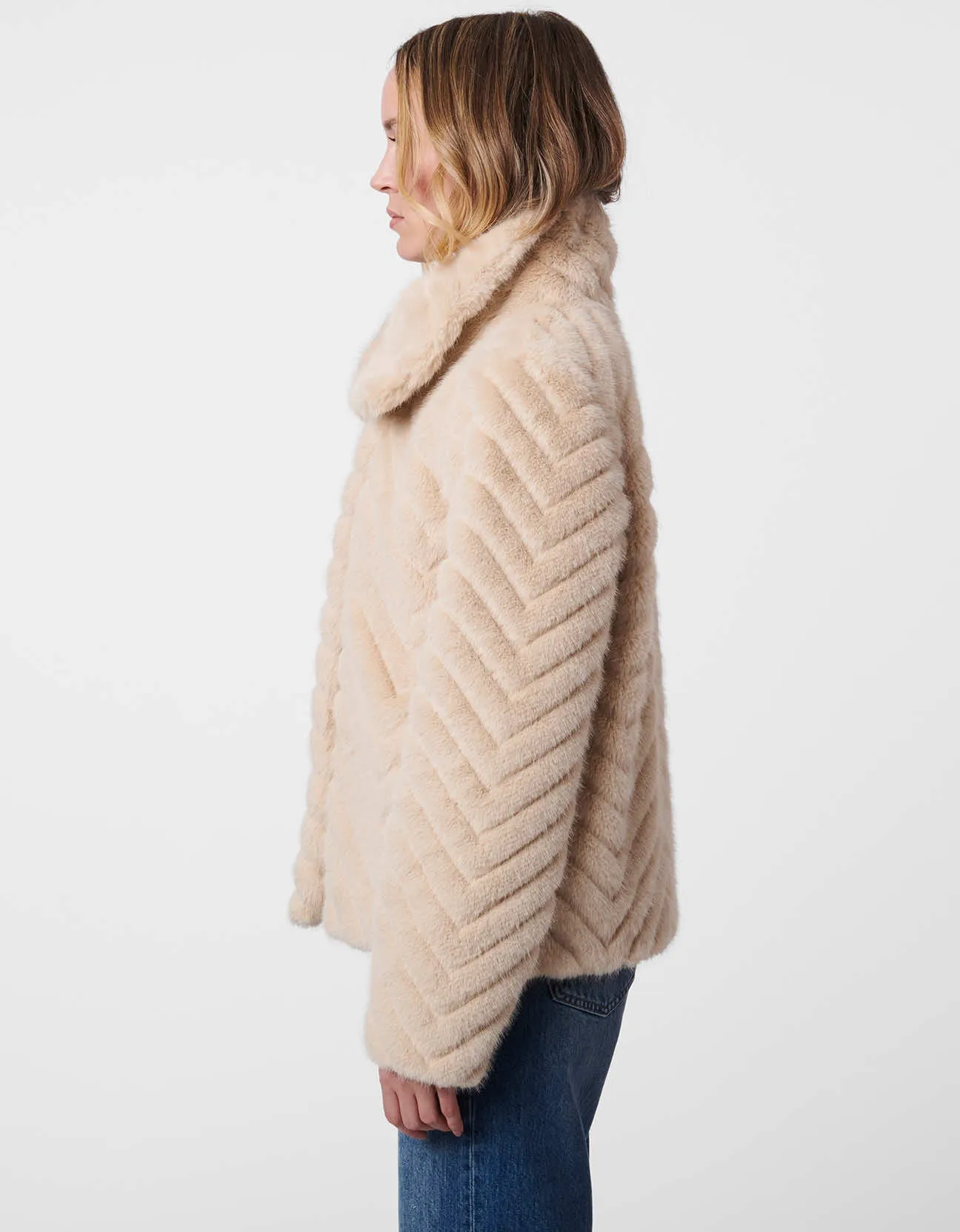 Echelon Faux Fur Coat sold by Bernardo product image thumbnail 3