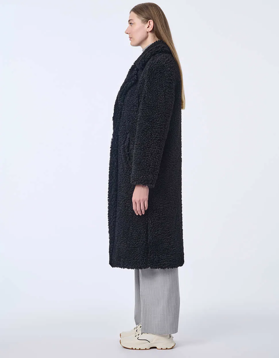 Call Me Cozy Vegan Fur Coat sold by Bernardo product image thumbnail 3