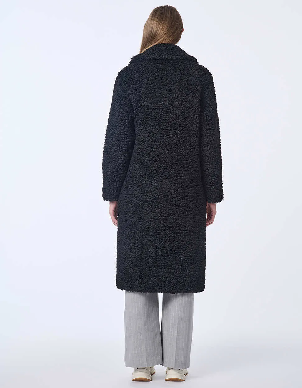 Call Me Cozy Vegan Fur Coat sold by Bernardo product image thumbnail 4