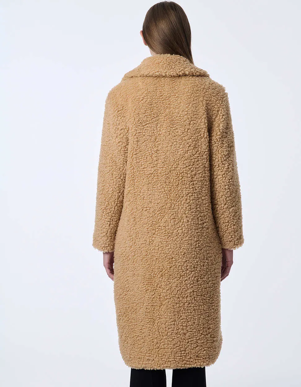 Call Me Cozy Vegan Fur Coat sold by Bernardo product image thumbnail 4