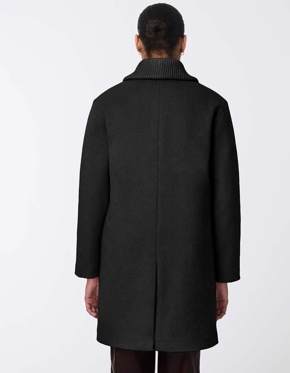 Modern Line Wool Coat sold by Bernardo product image thumbnail 4