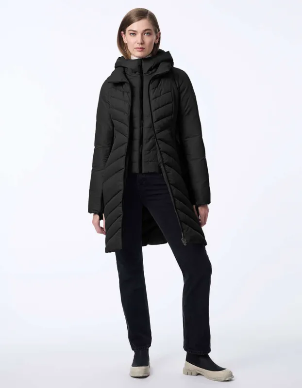 Zenith Puffer Coat sold by Bernardo