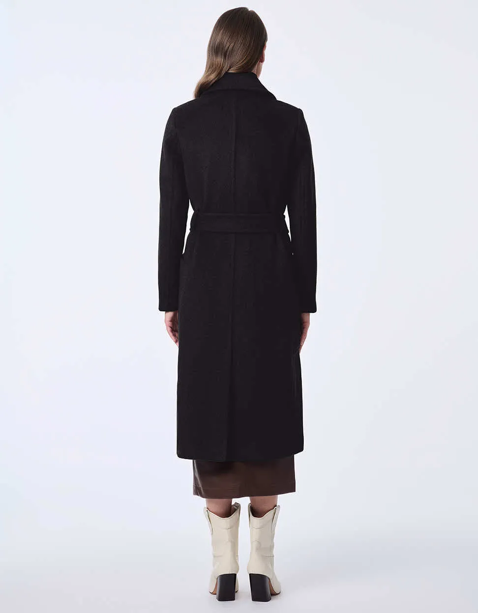 Soho Belted Wool Coat sold by Bernardo product image thumbnail 4