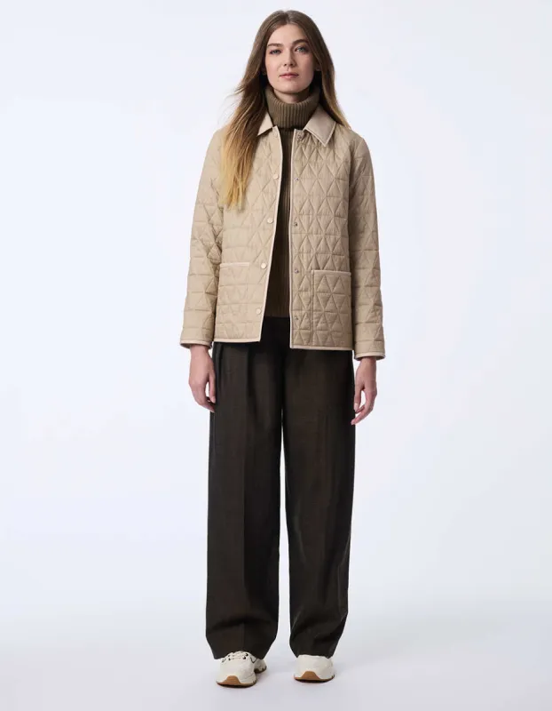 Diamond Ridge Quilted Jacket sold by Bernardo