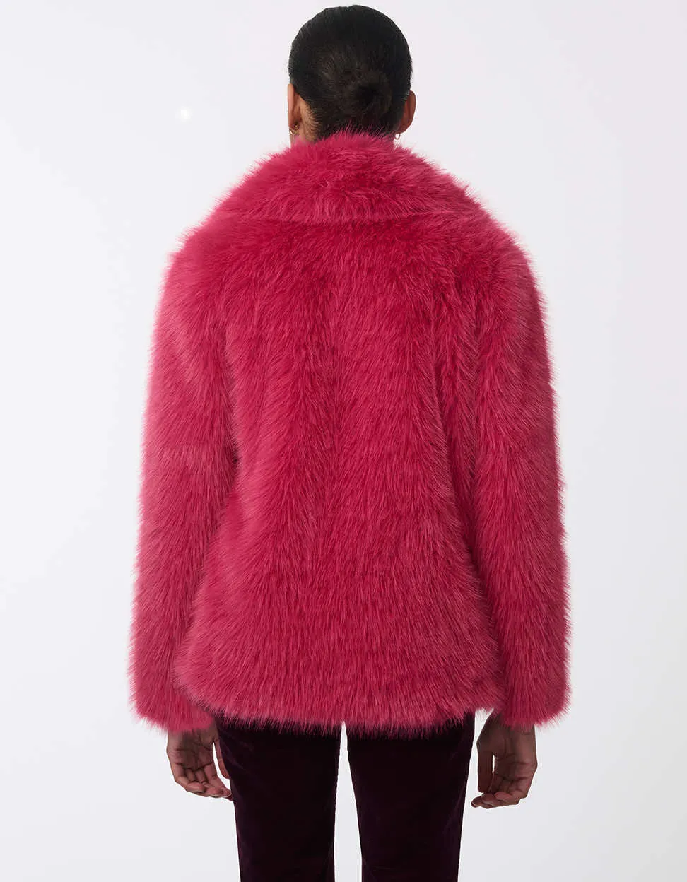 Starlight Faux Fur Jacket sold by Bernardo product image thumbnail 4