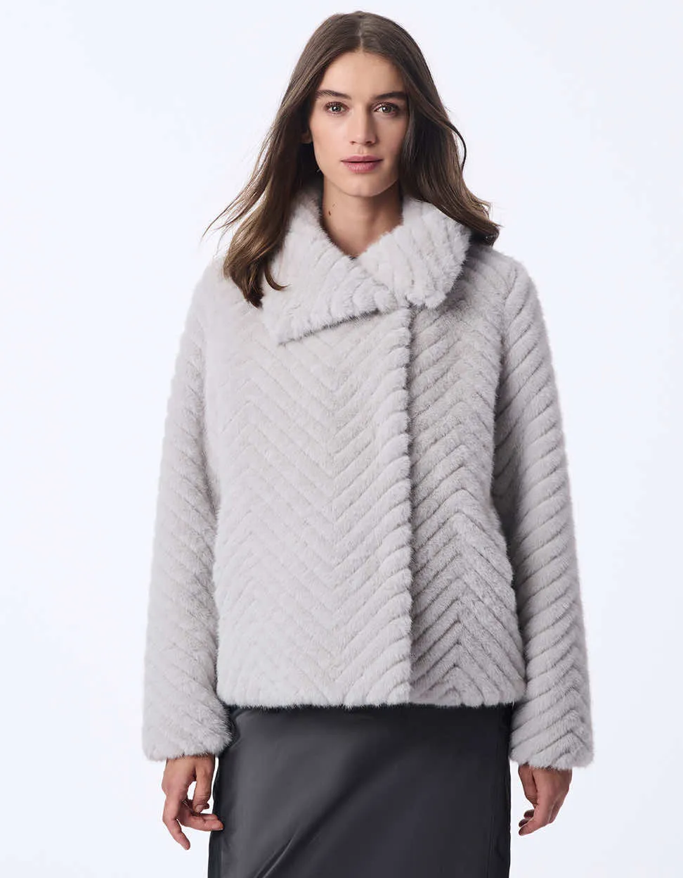 Echelon Faux Fur Coat sold by Bernardo product image thumbnail 2