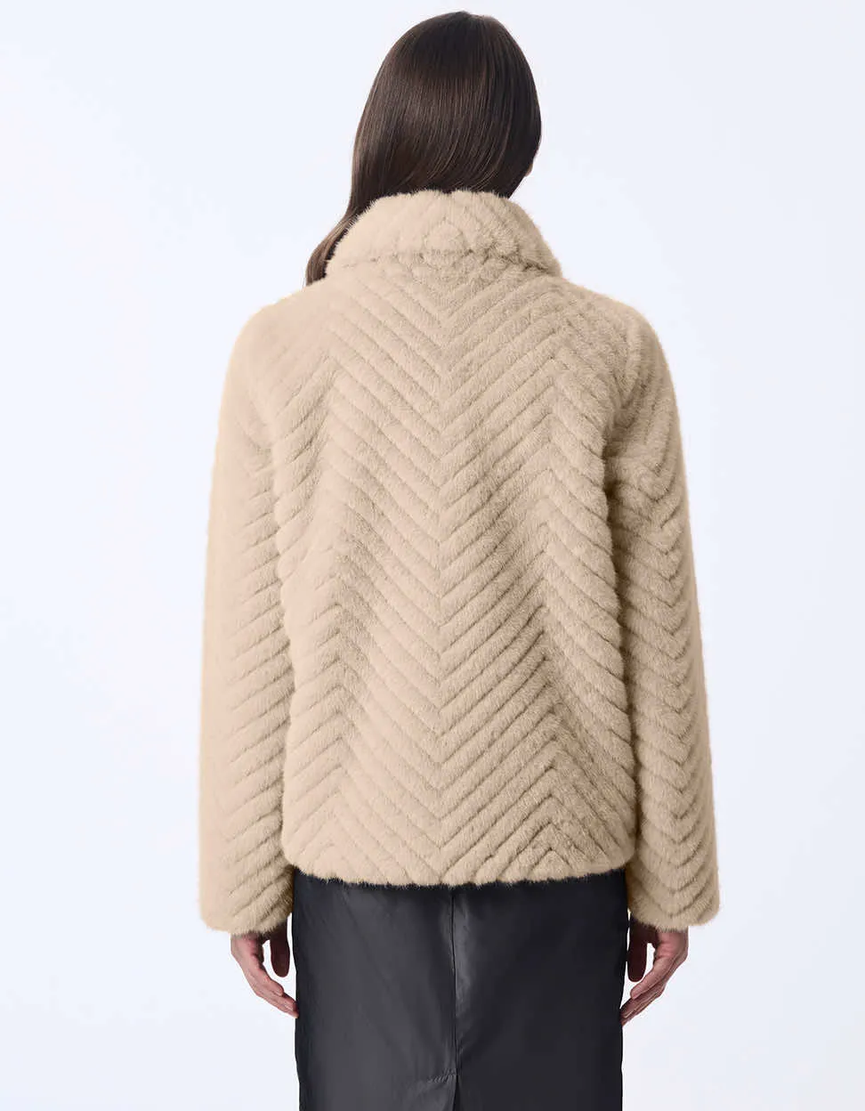 Echelon Faux Fur Coat sold by Bernardo product image thumbnail 4