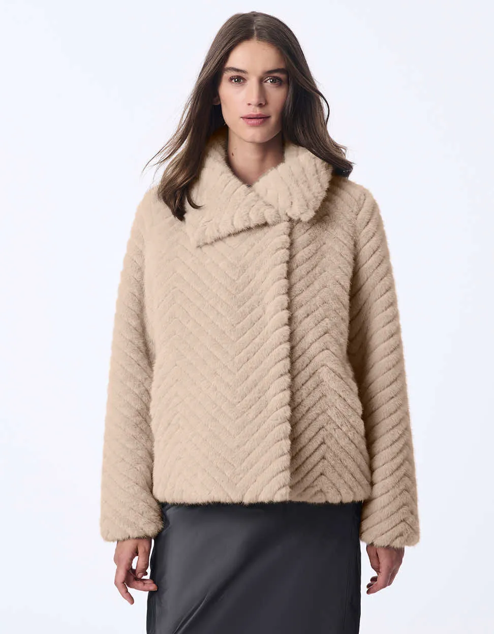 Echelon Faux Fur Coat sold by Bernardo