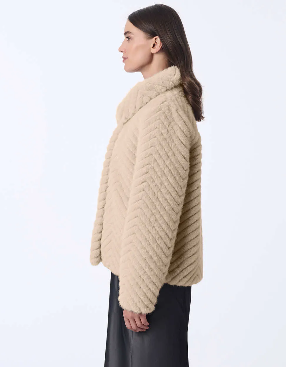 Echelon Faux Fur Coat sold by Bernardo product image thumbnail 3