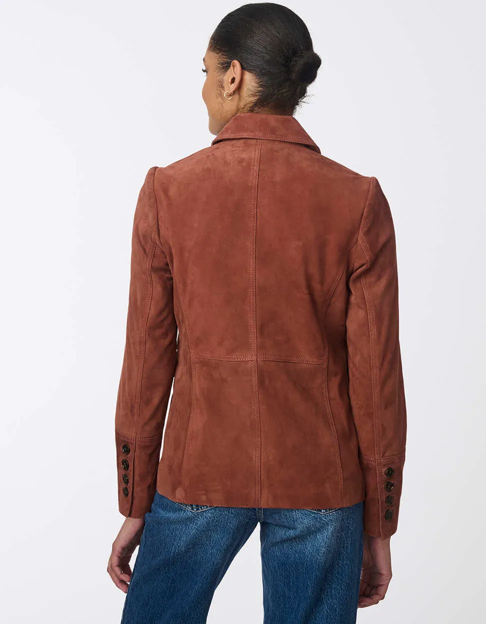 Charmed Suede Jacket sold by Bernardo product image thumbnail 4