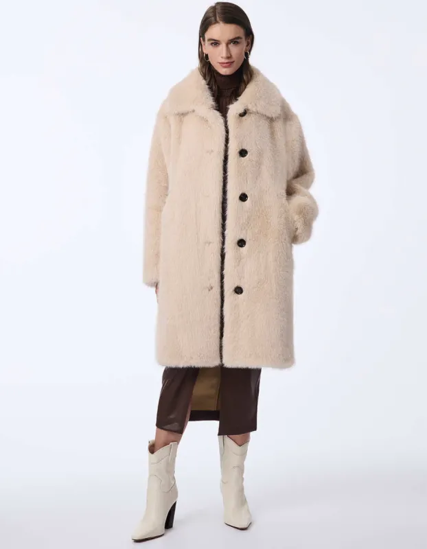 Regal Faux Fur Coat sold by Bernardo