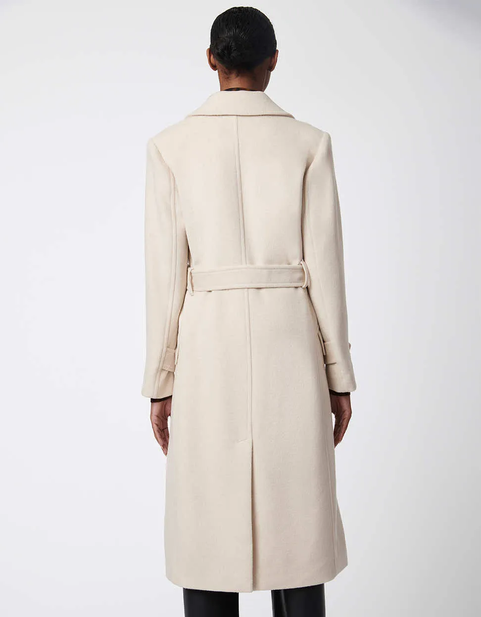 Signature Belted Wool Coat sold by Bernardo product image thumbnail 4