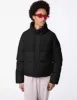 Bernie Cozy Combo Vegan Fur Puffer Jacket sold by Bernardo