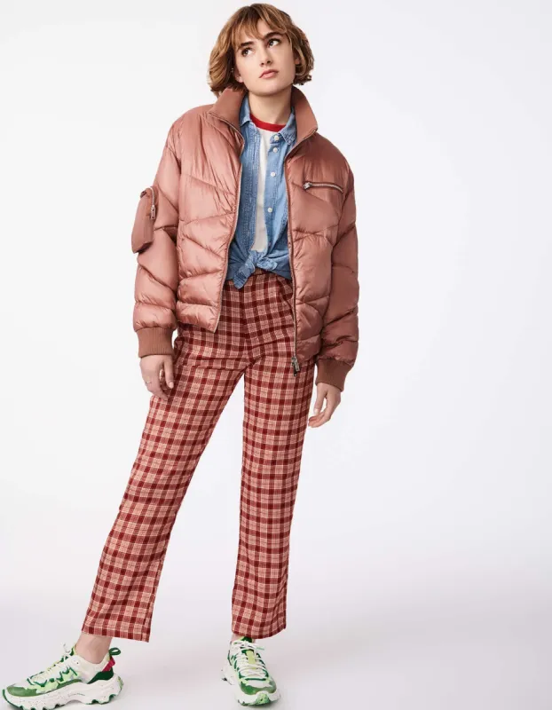 Sleeve Surprise Puffer Jacket sold by Bernardo