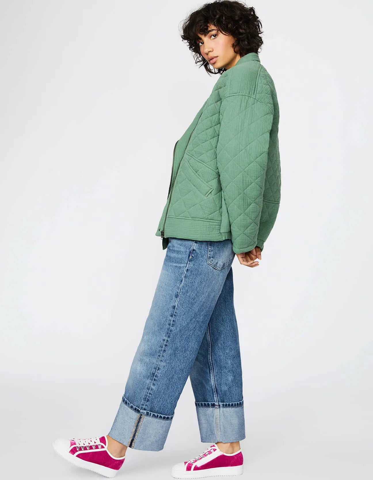 Asymmetric Car Jacket sold by Bernardo