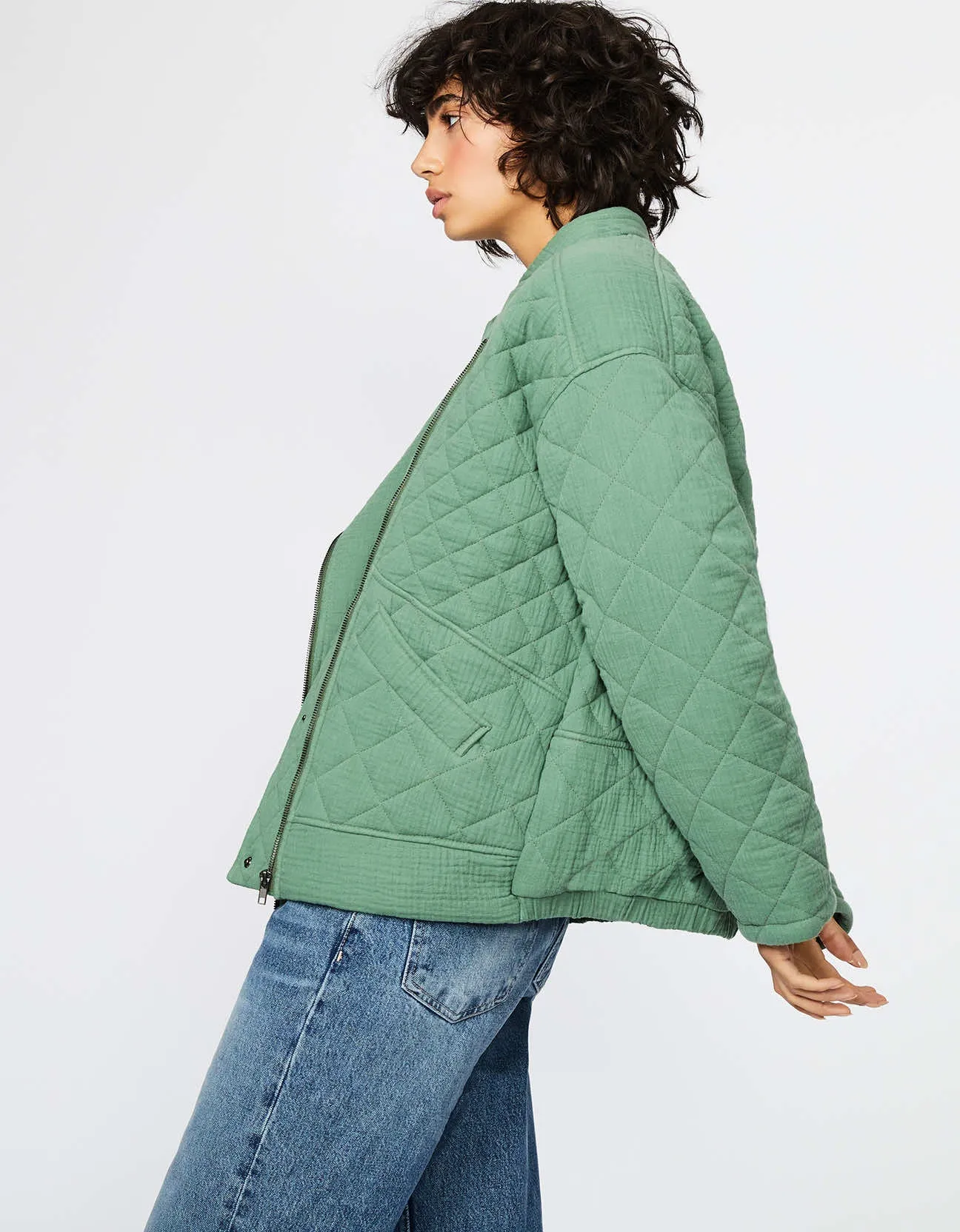 Asymmetric Car Jacket sold by Bernardo product image thumbnail 4
