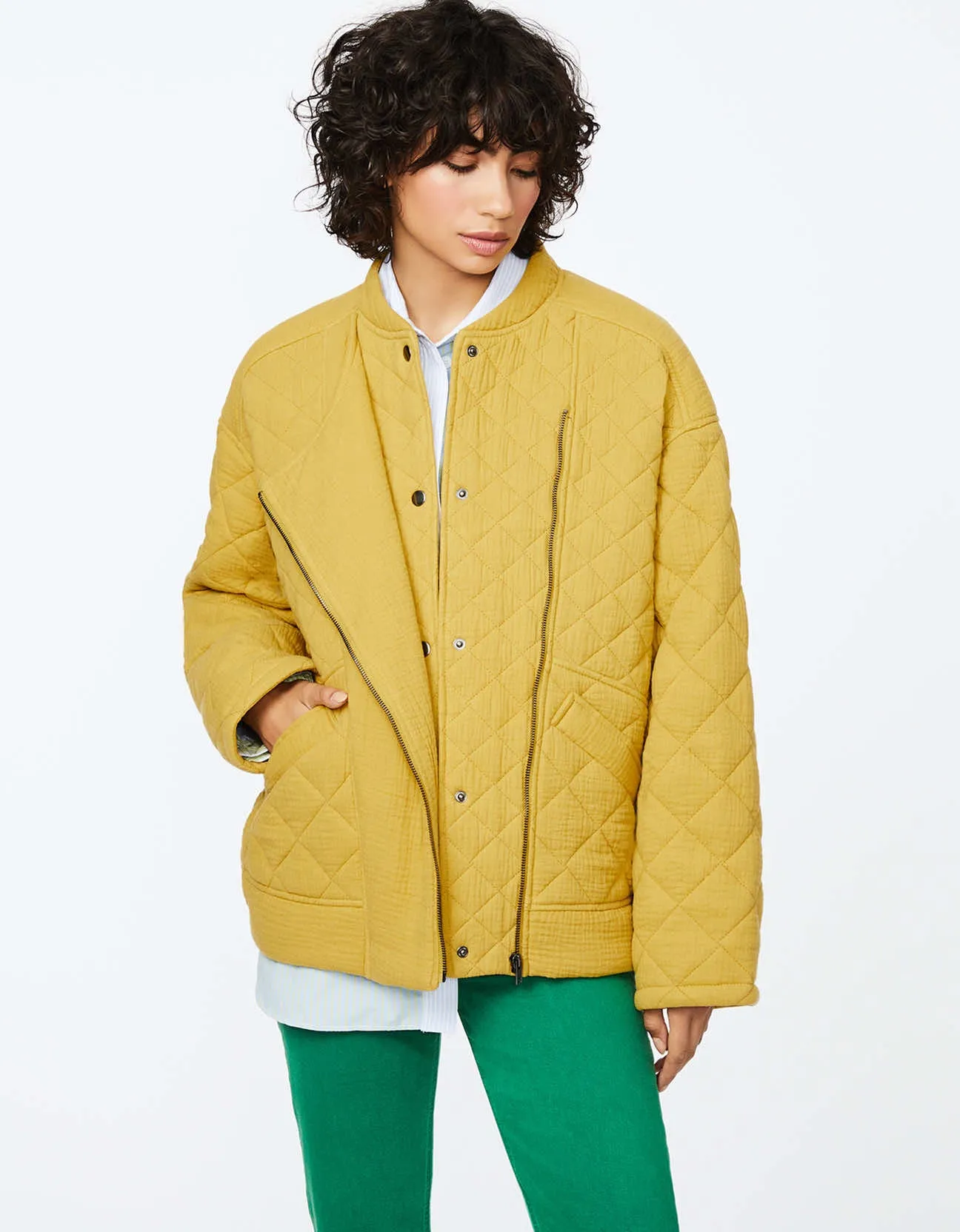 Asymmetric Car Jacket sold by Bernardo product image thumbnail 3