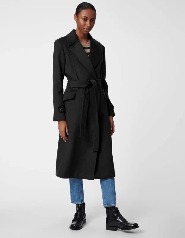 Signature Belted Wool Coat sold by Bernardo