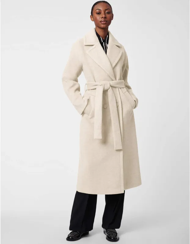Icon Belted Wool Coat sold by Bernardo