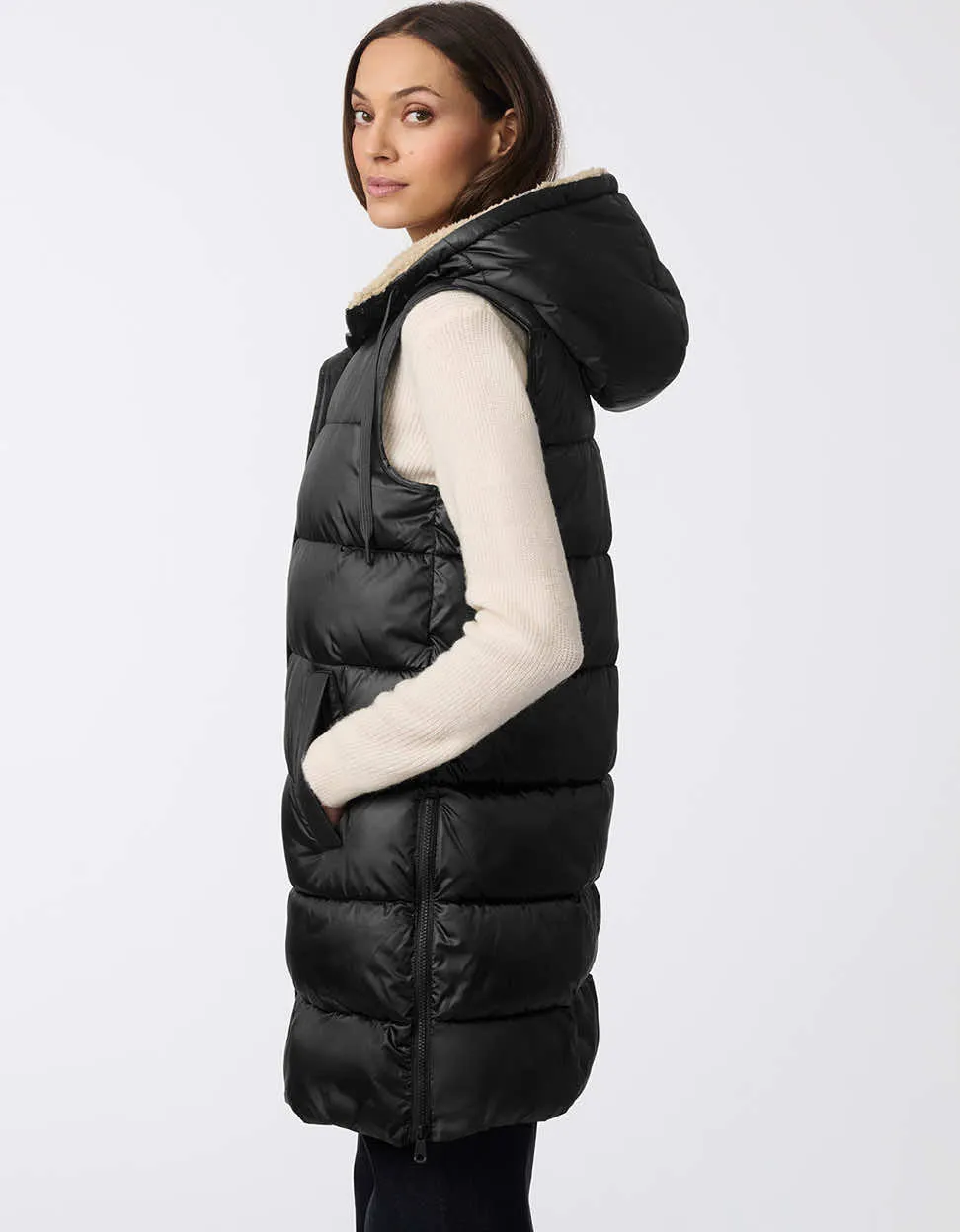 Summit Long Puffer Vest sold by Bernardo product image thumbnail 3
