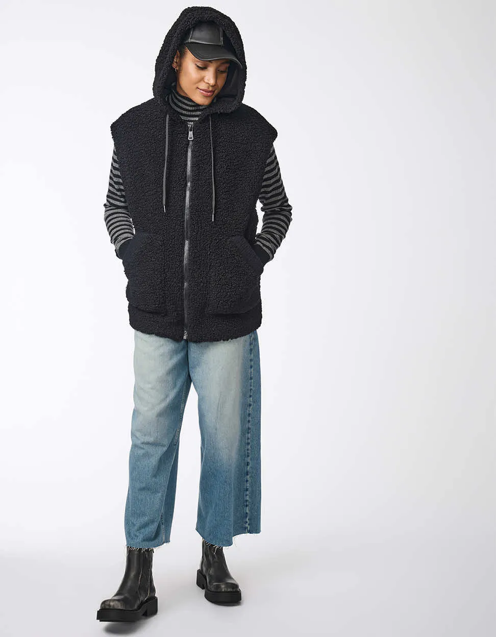 Soft Serenity Sherpa Vest sold by Bernardo product image thumbnail 2