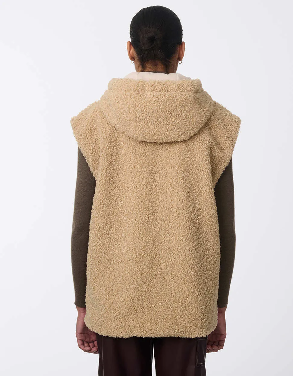 Soft Serenity Sherpa Vest sold by Bernardo product image thumbnail 5