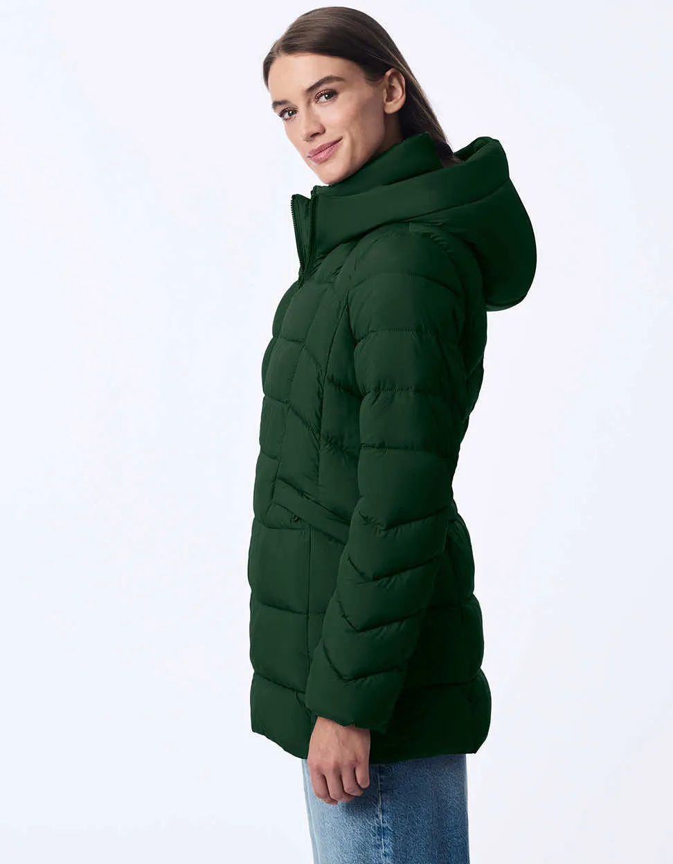 Cosmic Puffer Coat sold by Bernardo product image thumbnail 5