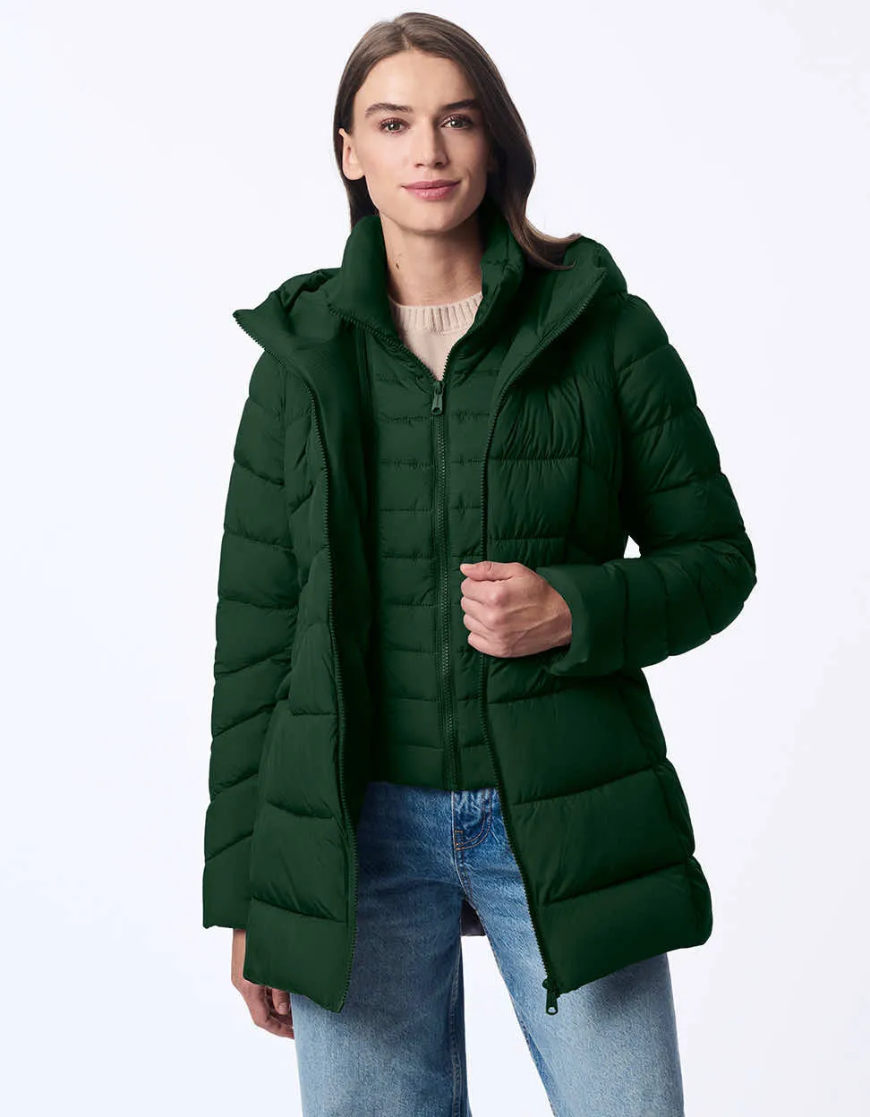 Cosmic Puffer Coat sold by Bernardo product image thumbnail 2