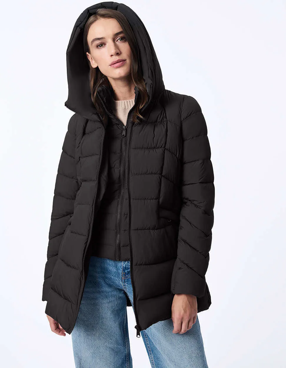 Cosmic Puffer Coat sold by Bernardo product image thumbnail 2