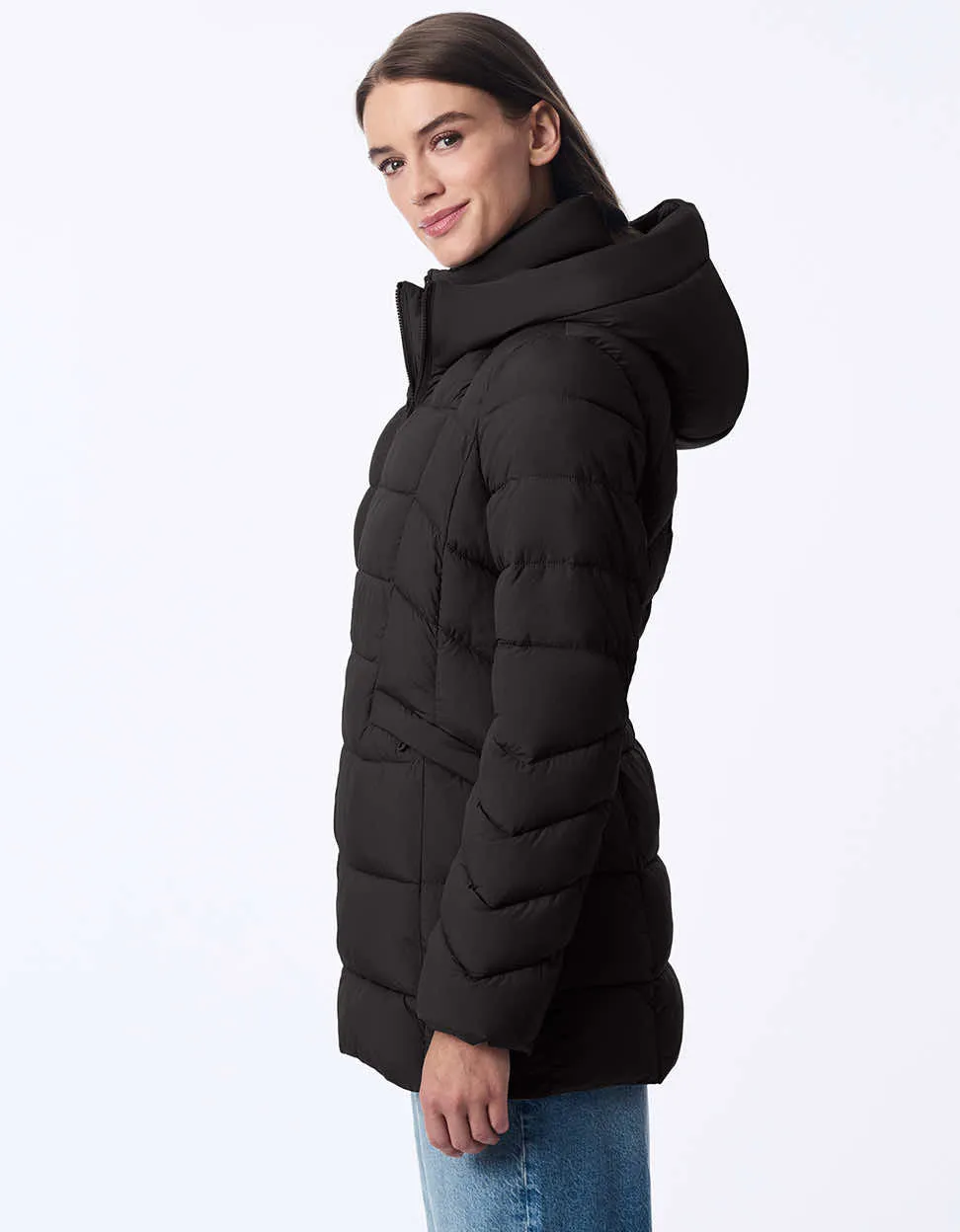 Cosmic Puffer Coat sold by Bernardo product image thumbnail 4
