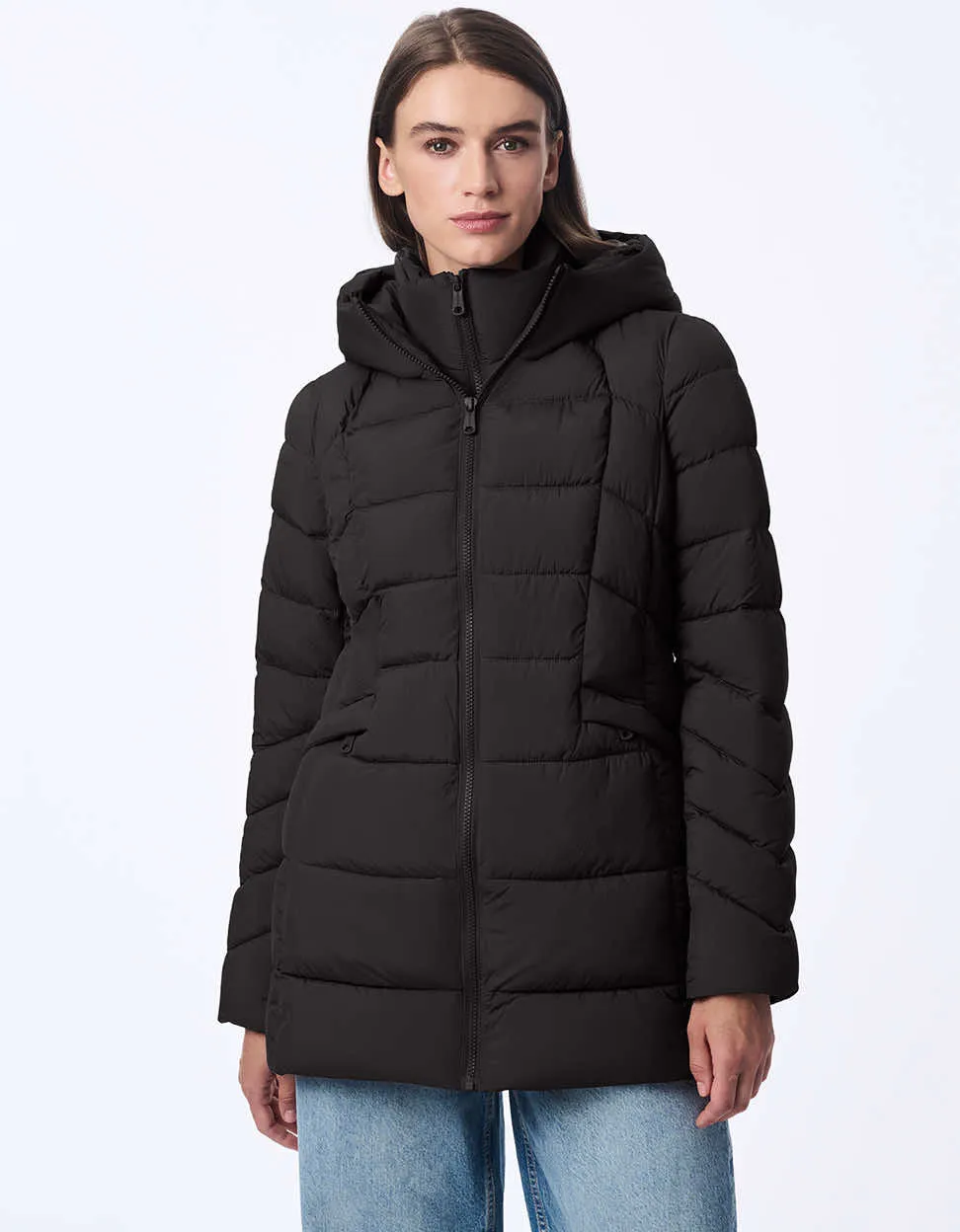Cosmic Puffer Coat sold by Bernardo product image thumbnail 3