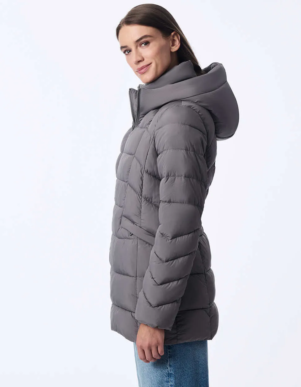 Cosmic Puffer Coat sold by Bernardo product image thumbnail 4