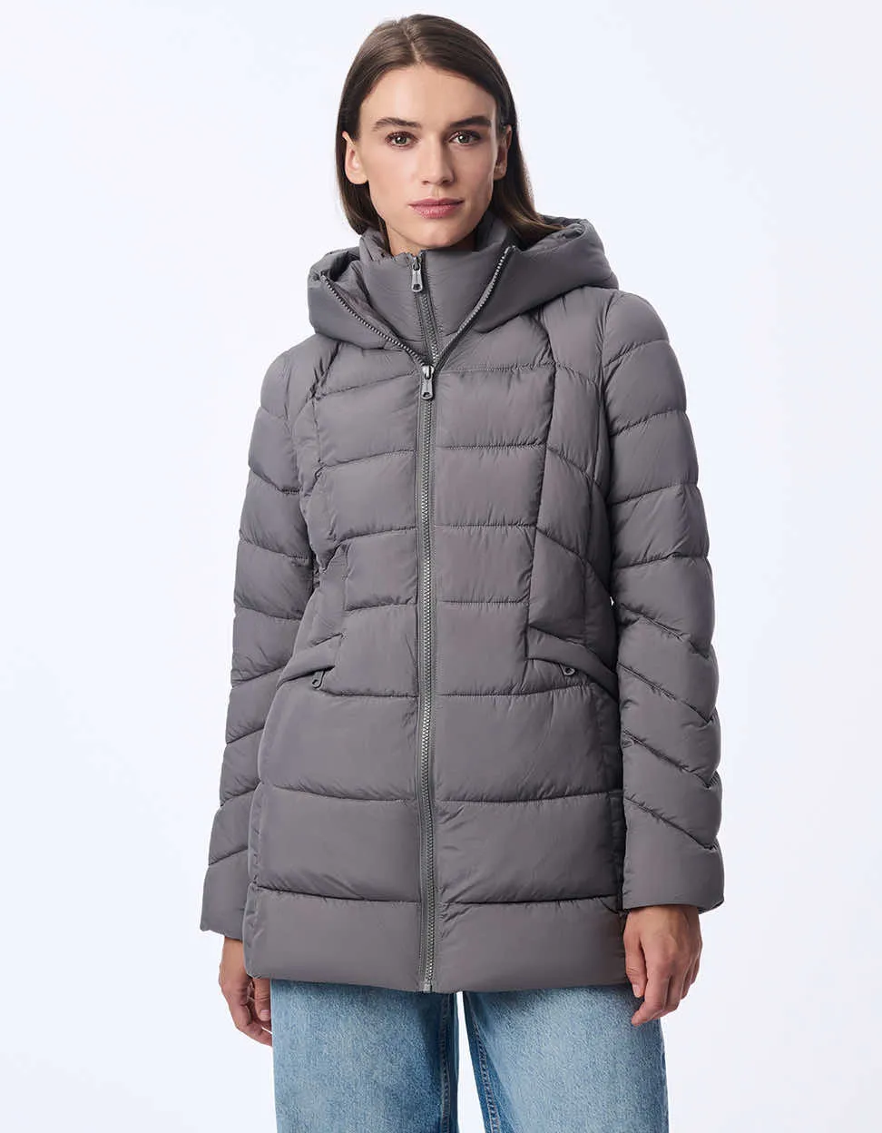 Cosmic Puffer Coat sold by Bernardo product image thumbnail 3
