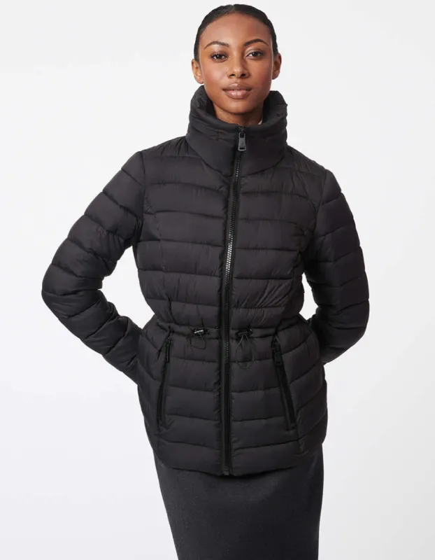 Tribeca Drawstring Puffer Jacket sold by Bernardo