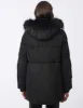 Short Outdoorsy Wool Combo Puffer Coat sold by Bernardo