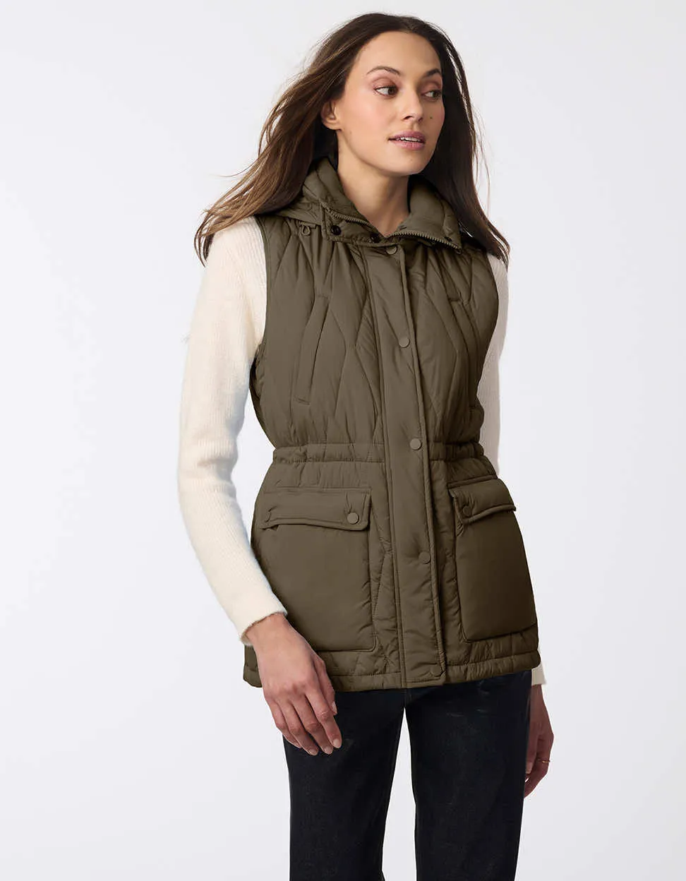 Harmony Quilted Vest sold by Bernardo product image thumbnail 2