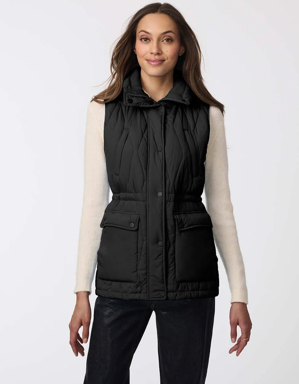 Harmony Quilted Vest sold by Bernardo product image thumbnail 2