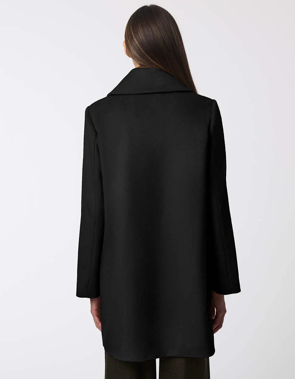 Grand Sleek Wool Coat sold by Bernardo product image thumbnail 4