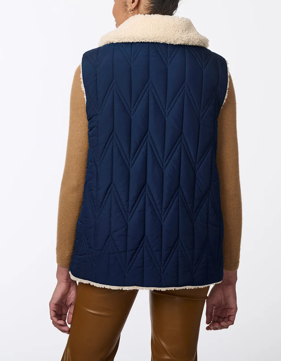 Dual Charm Sherpa Vest sold by Bernardo product image thumbnail 4